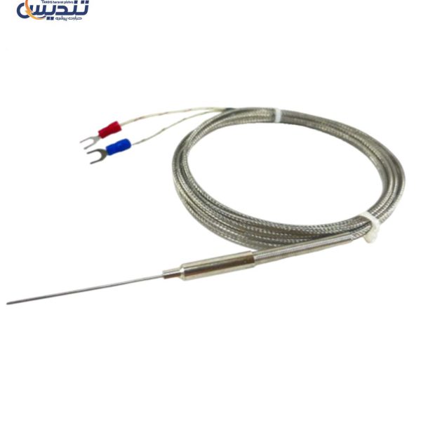 ترموکوپل Type K فلکسیبل قطر ۱ میلیمتر به طول ۵ سانتیمتر