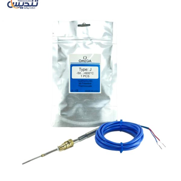 ترموکوپل تیپ J فلکسیبل قطر ۳ میلیمتر به طول ۱۵ سانتیمتر برند امگا