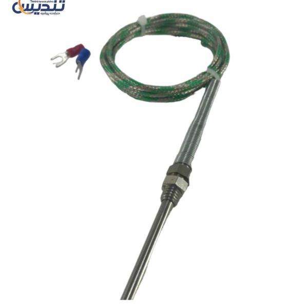 ترموکوپل Type K رزوه M8 غلاف ۱۵ سانتیمتری