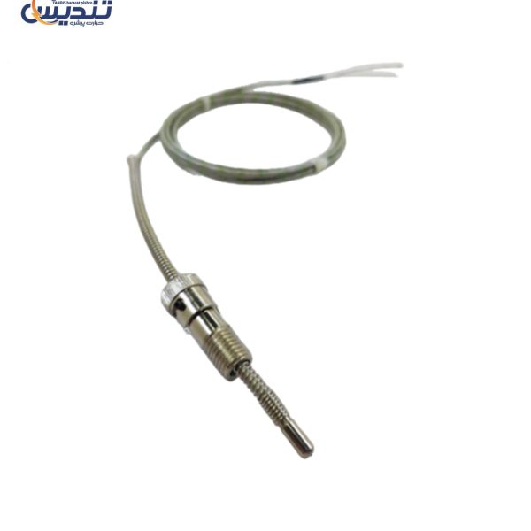 ترموکوپل تیپ K با دو متر سیم با قطعه m12