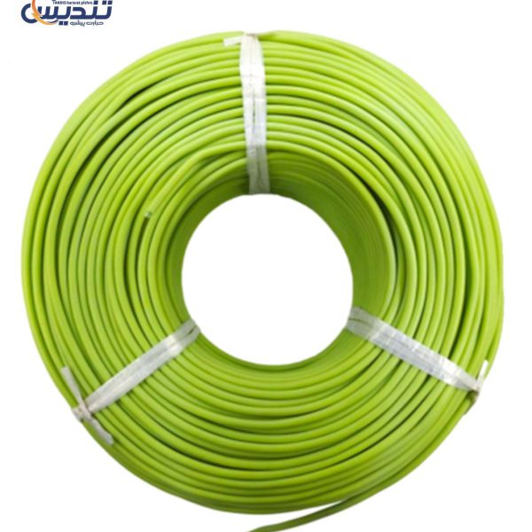 سیم ترموکوپل تایپ k جنس سیلیکون داخل تفلون