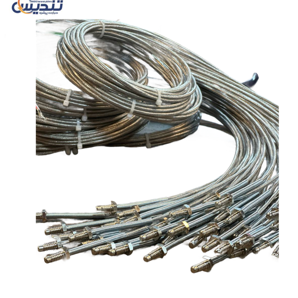 ترموکوپل تایپ K قطعه M6 طول سیم دو متر